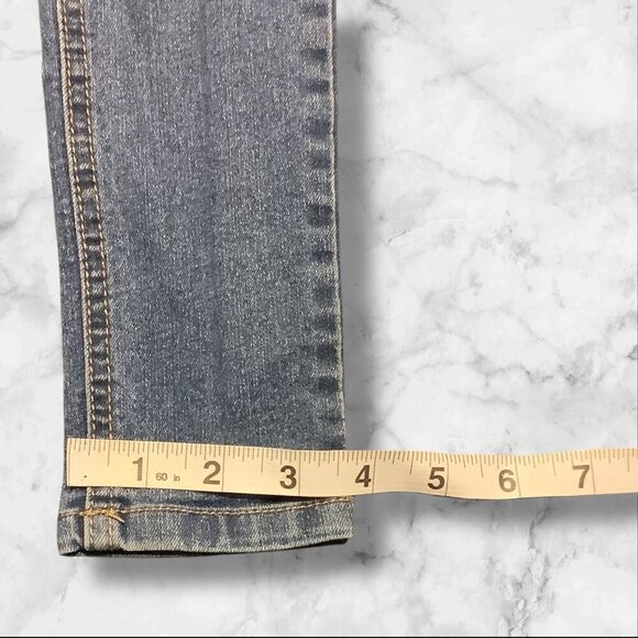 Cherokee Girls Size 6 Blue Jeans Denim Blend Elastic Waist - Picture 9 of 13